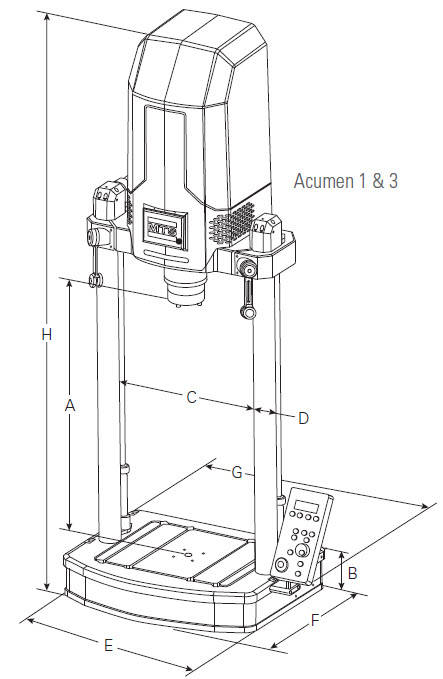 acumen 3 LF line drawing